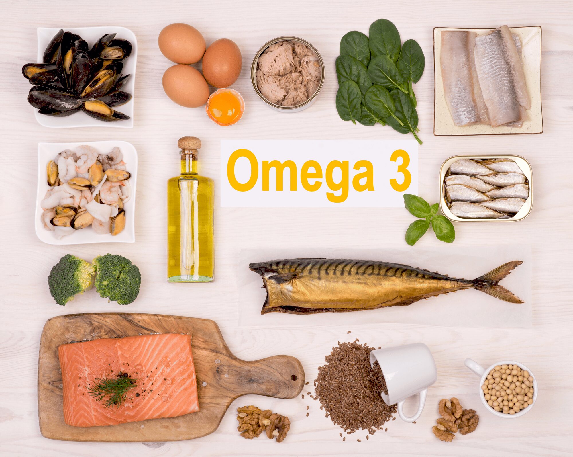 Продукти з високим вмістом омега-3