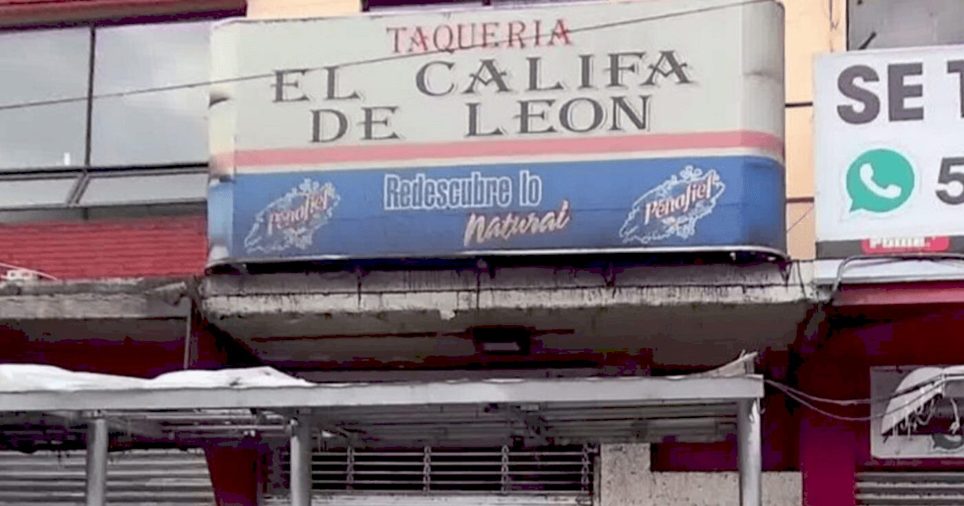 Такос з такерії El Califa de Leon