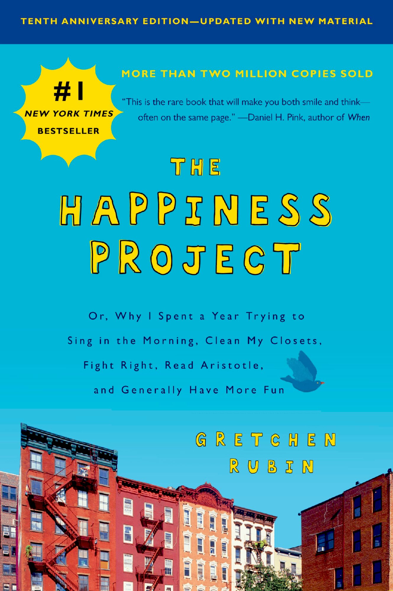 Обкладинка книги "The Happiness Project"