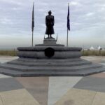 Королева Вілгельміна Марія на фоні Нідерландів