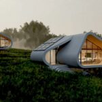 Сучасний модульний будинок Drop Pod в Індонезії