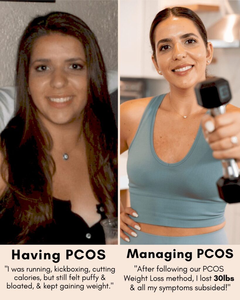 Жінка, що займається спортом при PCOS